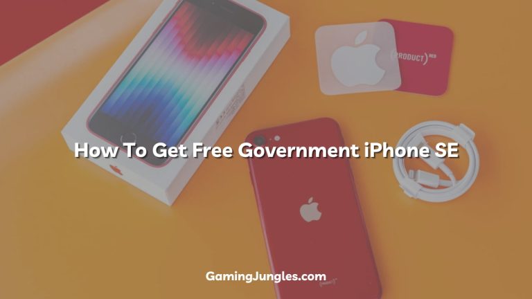 How To Get Free Government iPhone SE