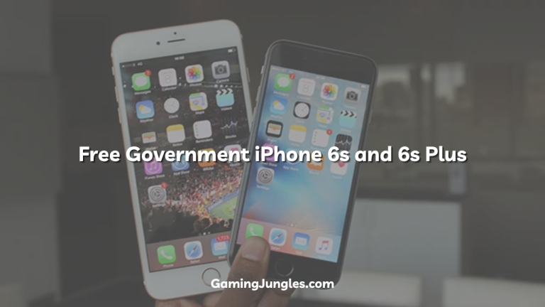 Free Government iPhone 6s and 6s Plus