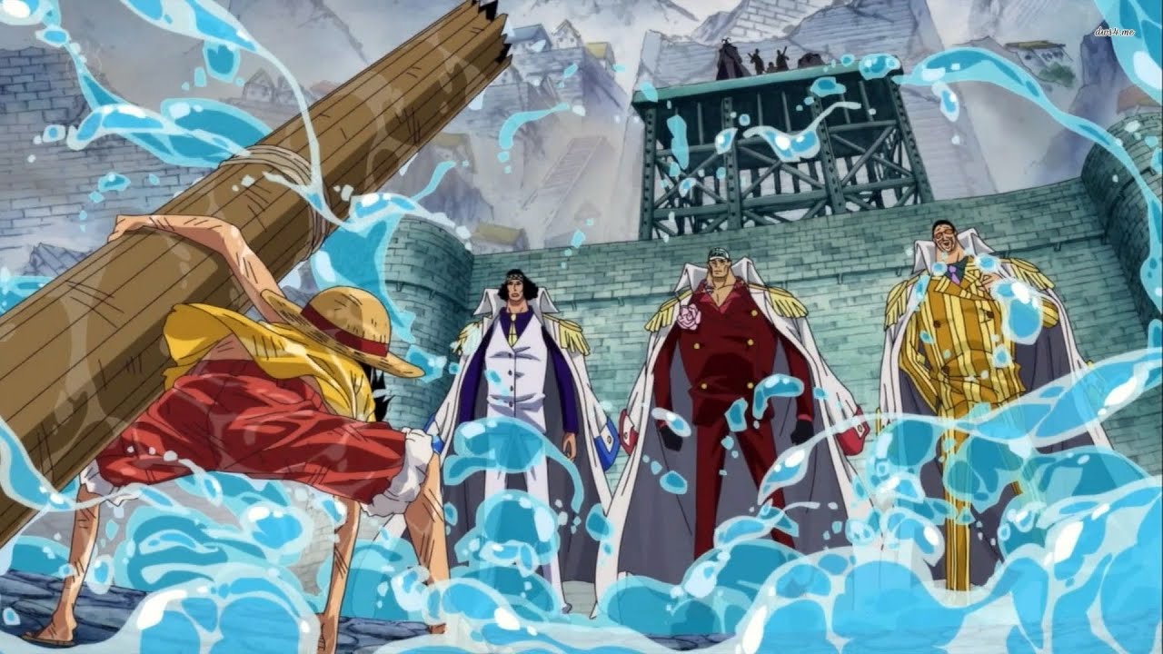 Luffy Vs. the Marines